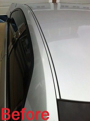 2006 2011 Honda Civic Chrome Roof Top Trim Molding Kit 4 Door Sedan Automotive Authority