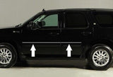 2007-2014 Chevy Tahoe / Suburban Chrome Side Door Trim Molding - Automotive Authority