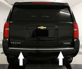 2015-2020 Chevy Tahoe / Suburban Chrome Rear Bumper Trim Molding - Automotive Authority