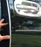 CHROME DOOR EDGE GUARD PROTECTOR TRIM MOLDING 3/8" SOLD BY THE FOOT Price Per/Ft - Automotive Authority