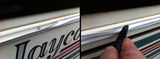 1" POLAR WHITE Vinyl Trim Molding Screw Cover RV Boat Camper Travel Trailer - Choose Your Length - Automotive Authority