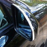 Universal Chrome Side Mirror Accent Trim Molding - Fits All Models - Automotive Authority