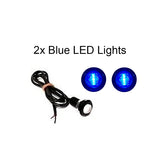 Blue 1" LED Clearance Marker Trailer Marker Signal Light - Automotive Authority