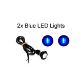 Blue 3/4" LED Clearance Marker Trailer Marker Signal Light - Automotive Authority