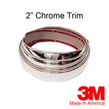 Chrome Trim Molding w/ 3M Adhesive - SAMPLE PIECE - Automotive Authority