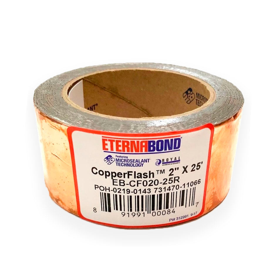 2" x 25' Eternabond Copper Flashing Sealant Tape CF225, EBCF02025R