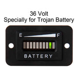 36V EZGO CLUB CAR YAMAHA GOLF CART BATTERY INDICATOR METER - TROJAN BATTERIES