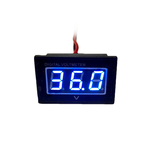 36V Battery Meter For Golf Cart - LED Bar Graph Display, 10-Segment, Voltage Indicator Gauge For EZGO & Others