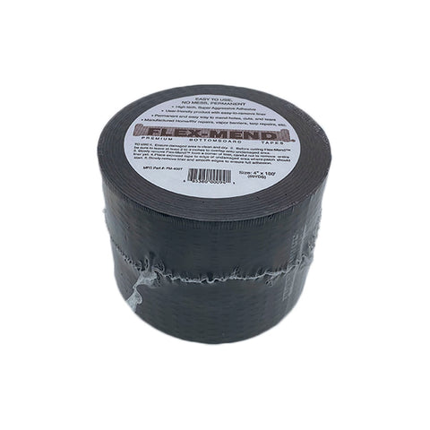 4" x 180' Mobile Home Flex Mend Belly Bottom Repair - Patch Underbelly Holes/Rips - Automotive Authority