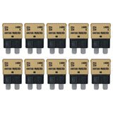 Auto Reset ATC/ATO Circuit Breaker Fuse 5A-30A for Automotive Marine RV Car Truck Audio Battery Protection  Automatic Reset | Low Profile