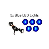 Blue 1" LED Clearance Marker Trailer Marker Signal Light - Automotive Authority