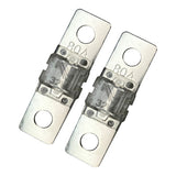 MIDI / AMI 30-200A, 32V Fuse for Automotive Marine Audio Video System Electronics Fuse Bolt On 2 Pack