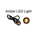 Amber 1" LED Clearance Marker Trailer Marker Signal Light - Yellow - Automotive Authority