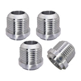 AN3-AN20 Weld On Bung Aluminum Male Flare Weldable Fuel Tank Fitting Thread Hose Adapter Connector