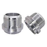 AN3-AN20 Weld On Bung Aluminum Male Flare Weldable Fuel Tank Fitting Thread Hose Adapter Connector