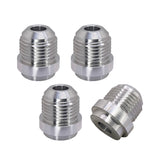 AN3-AN20 Weld On Bung Aluminum Male Flare Weldable Fuel Tank Fitting Thread Hose Adapter Connector