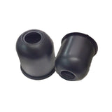 Black Trailer Wheel Hub Cover Cap 4.25" Open End, Grease, Trailer, Camper RV - Automotive Authority