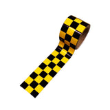 Black/Yellow Checkered Decal Tape - Customize Your Ride - Automotive Authority