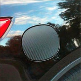 Black Carbon Fiber Vinyl Gas Door Wrap - Automotive Authority