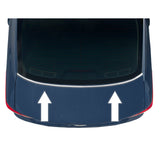 Chrome Rear Trunk Deck Lid Molding Trim Accent Piece - Automotive Authority