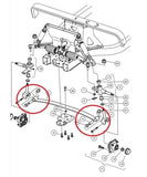 Club Car Precedent Front End Bushing Kit Control Arm Bushing Sleeve Repair Kit - Automotive Authority