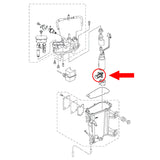 Fuel Injection Pump Filter Strainer for Yamaha Sierra VST Outboard Vapor Separator F FL LF VF 115, 150, 175, 200, 225, 250, 300, 350 HP V8 Sport Models - 63P-13915-00-00, 63P-13915-00, 18-79902