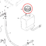 Gear Oil Lube Bottle Reservoir Cap for MerCruiser OEM - 36-808625, 36-806727, 36-8067271