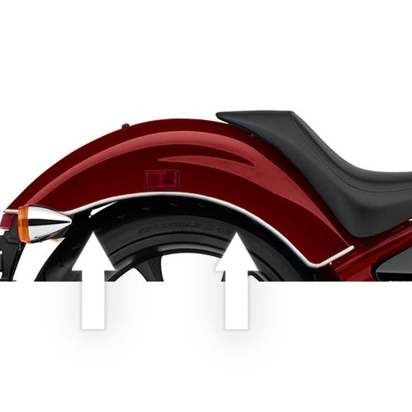 Motorcycle Chrome motorcycle Trim Protector windshield
