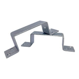 Heavy Duty 2x4 Door Barricade Brackets |1 Pair Closed Bar Holder with Screws| 2.5” Wide Closed Barricade Bracket for 2 by 4 Board