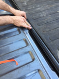 Pickup Truck Bed Tailgate Seal Rubber Trim 10ft with Adhesive - Automotive Authority