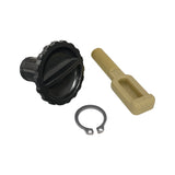 Idle Adjustment Knob Screw & Retainer Clip for OMC, Johnson 9.9 HP 15 HP, 1974-1985 - 387272 & 321996