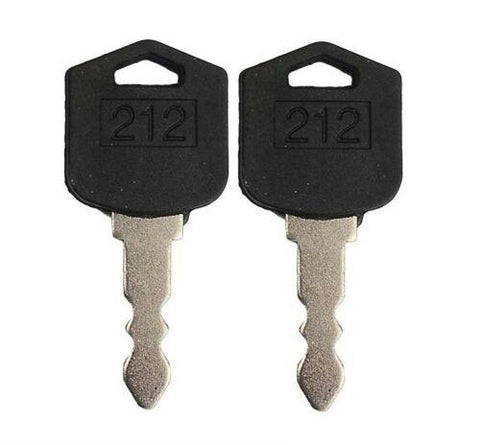 Ignition Keys For Doosan Daewoo Forklift D25 D35 G25 G35 # 212, D554212 - Automotive Authority