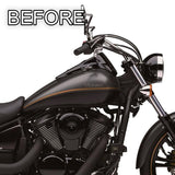 Kawasaki Vulcan 750 800 900 1500 Chrome Tank Trim - Automotive Authority