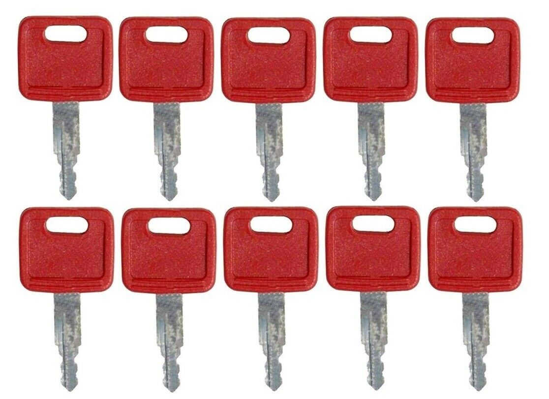 Case Loader Key John Deere Mower Key 10) Keys For John Deere, Hitachi Excavator Case ...