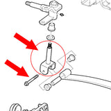 King Pin Assembly For Club Car Precedent 2004-Up 103638601 102287201