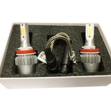 2009-2017 Ram 1500 72W 7600 COB Kit de conversión de faros delanteros LED Luz alta y baja