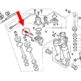 Manual Release Valve for Honda Outboard Trim Tilt 75, 90, 100, 115, 130, 135, 150, 175, 200, 225, 250 HP - 56170-ZW1-702, 56170-ZY3-013, 56170-ZY9-003
