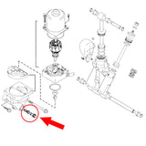 Manual Release Valve for Johnson Evinrude OMC Quiet Rider BRP Trim Tilt - 0435340, 435340, 05030877, 5030877, 05032643, 5032643, 05033941, 5033941, 05008034, 5008034