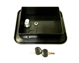 RV Black Electric Power Cord Cable Hatch Compartment Lock Keys Valterra - Automotive Authority