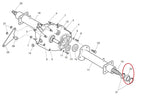 Rear Axle Bearing For EZGO 4 Cycle Gas Carts 91-Up Part 26811-G01, 26811G01