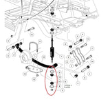 Kits de bagues d'amortisseur arrière pour voiture de club DS/précédent (1982 +) 1011415 