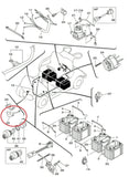Reverse Buzzer Beeper For Yamaha G11-G29 Golf Carts - JR1-H3383-02-00, JR1-H3383 - Automotive Authority