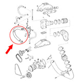 Thermostat Housing Hose Circulating Pump for Volvo Penta V6 V8 4.3 5.0 5.7L OMC Sterndrive - Exhaust Cooling - 3852288