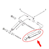 Trim Tilt Power Cylinder Ram Assembly STARBOARD for Mercury MerCruiser GLM Sierra Alpha 1 One Gen 1 One - 14034A3, 9B-106-01, 14034A5, 14034F1, 14034T, 14034T10, 8M0118961, 98704A3, 18-2420, 18-2427, 26500, 26400
