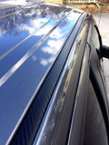 2005-2021 Nissan Frontier Black Carbon Fiber Roof Top Trim Molding Kit