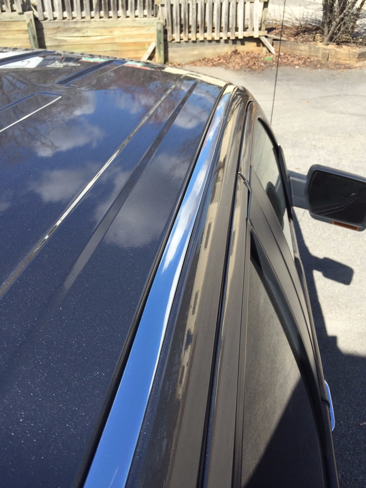 2-Piece Chrome Roof Top Trim Drip Moldings Cover Set For Lincoln – MWMotoring 5-Year Warranty