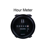 Universal 2" Round Hour Meter for Small Engines - Automotive Authority
