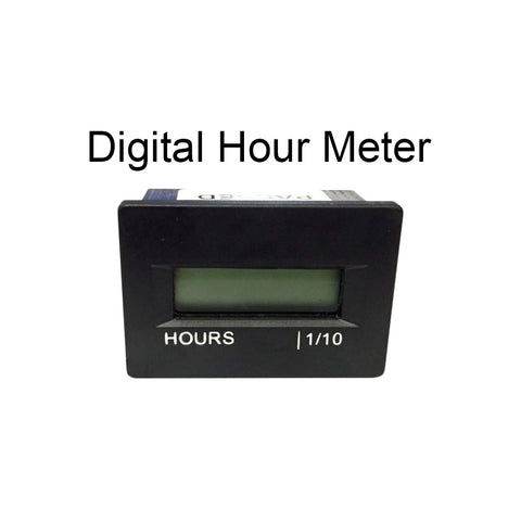 Universal Rectangle Digital Hour Meter - Engine Maintenance & Service - Automotive Authority