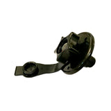 Valterra Black City Water Fill Flange Hook Up   Purchase Includes: One new Valterra black city water flange hookup, part #A01-0168BKBU. The city water connection will connect straight to a garden hose.  Key Product Features: •	Parts are constructed with UV stabilized Plastic •	The water inlet is black in color •	Connect to 1/2" threaded pipe on inside •	Flange is 2-3/4" diameter •	There is a check valve backflow preventer in city connection. •	Comes with a black rubber press-in dust plug