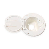Valterra WHITE Electric Power Cord Medium Round Cable Hatch 3" Cutout RV - Automotive Authority